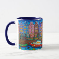 Tasse Amsterdam von Lisa Lorenz