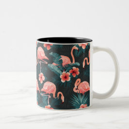 Tasse an zwei Farben, 325 ml rosa Flamingo