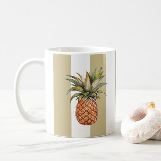 Tasse - Ananas (Mit Donut)