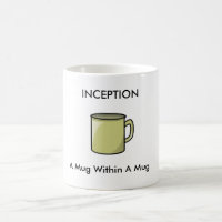 Tasse, ANFANG, eine Tasse innerhalb einer Tasse