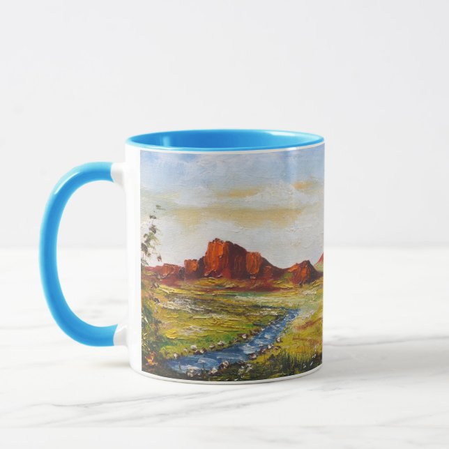 Tasse Ann Hayes Painting Red Rock Canyan (Links)