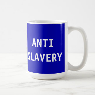 Tasse Anti Slavery Blue