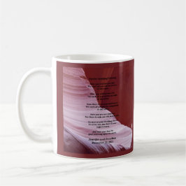Tasse, Apache Wedding Segen, Sandstone Canyon Tasse