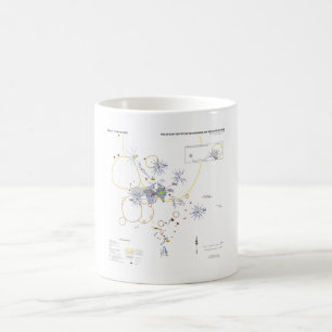 TASSE Apollo 11 Foto Landkarte Mondweg