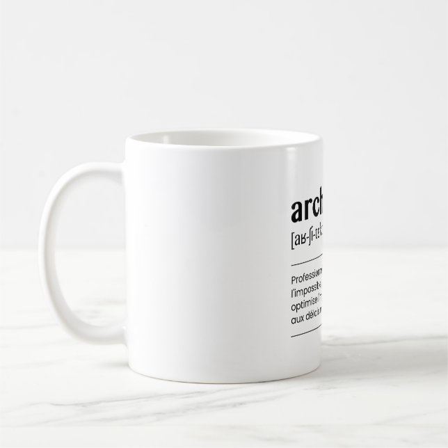 Tasse Architekt (Links)