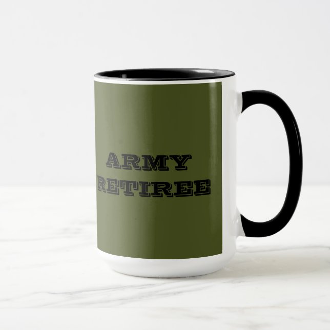 Tasse Army Retiree (Rechts)