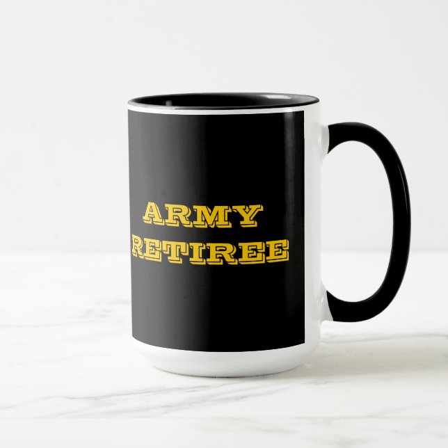 Tasse Army Retiree (Rechts)
