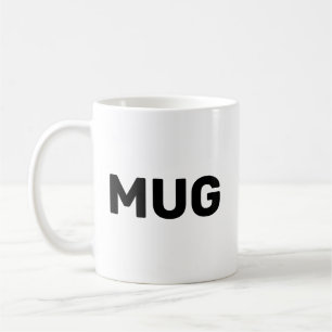 Tasse, auf der Tasse steht