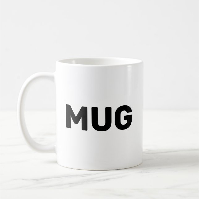 Tasse, auf der Tasse steht (Links)