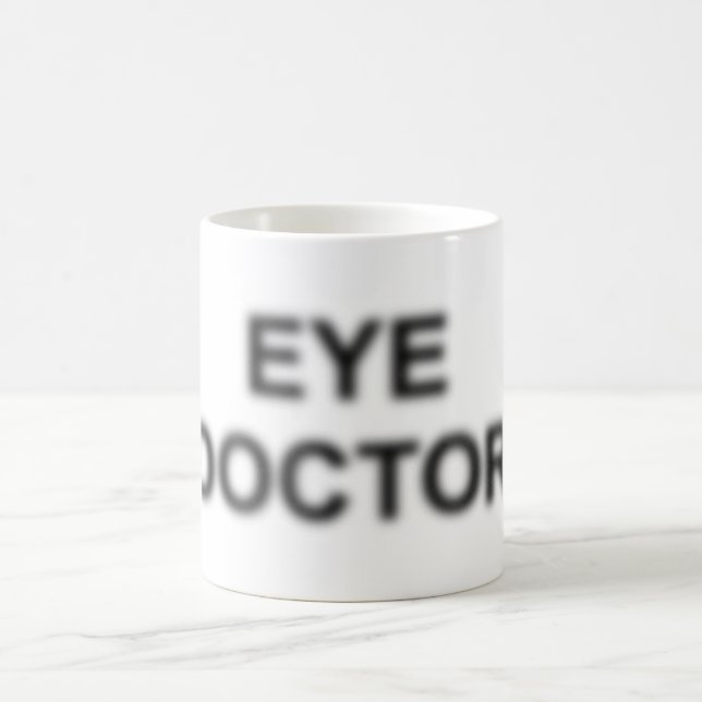 Tasse Augen-Doktor-Kaffee (Mittel)