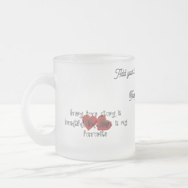 Tasse aus endloser Liebe - Perfektes Geschenk für  (Links)