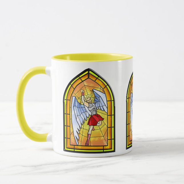 Tasse aus gestanztem Glass Angel (Links)