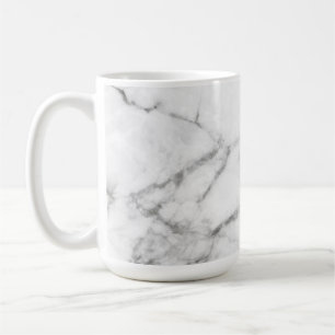 Tasse aus grauem Marmor