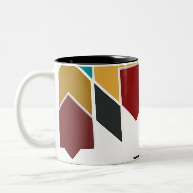 Tasse aus marokkanischen Kacheln (Links)
