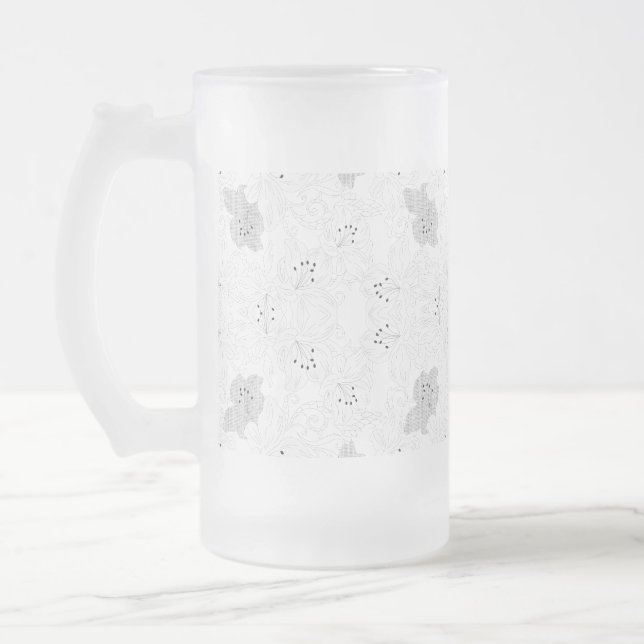 Tasse aus Mattglas | Kaffee, Tee und Bier (Links)