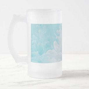 Tasse aus mattiertem Glas