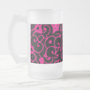 Tasse aus mattiertem Glas