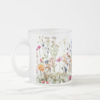 Tasse aus mattiertem Glas