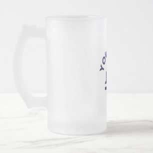 Tasse aus mattiertem Glas (16 oz)