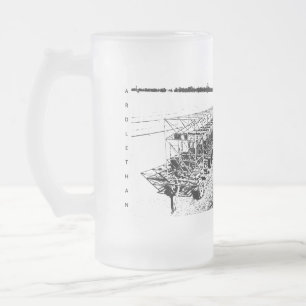 Tasse aus mattiertem Glas, 473 ml