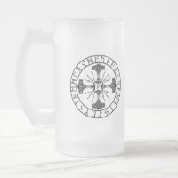 Tasse aus mattiertem Glas, Valhalla Oliver | Mjoll
