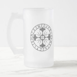 Tasse aus mattiertem Glas, Valhalla Oliver | Mjoll
