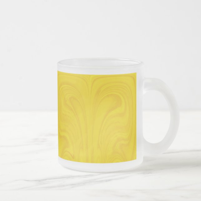 Tasse aus Mirrored Ocean Glass - Abstrakt (Rechts)