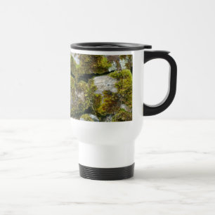 Tasse aus Mossstein