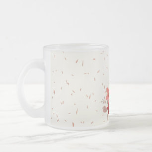 Tasse aus Rotglas
