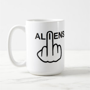 Tasse Außerirdischen Gedreht