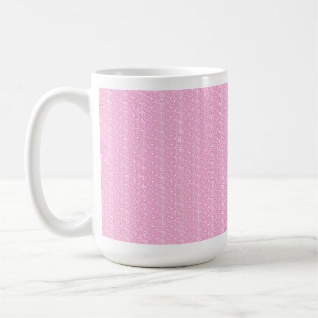 Tasse Baby Pink Glitzer (Links)