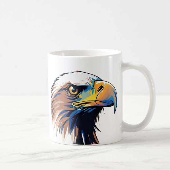 Tasse Bald Eagle Modell 3 (Rechts)