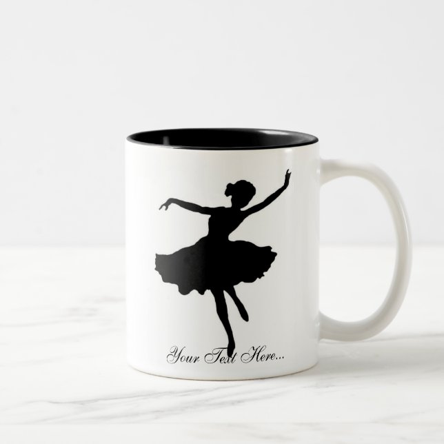 Tasse "Ballerina Silhouette" (Rechts)