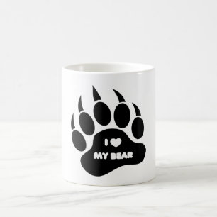 Tasse Bären / Kürbchen Ich höre meinen Bären in de