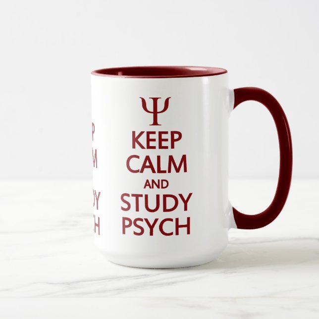 Tasse behalt Calm & Study Psych - wählen Sie Stil, (Rechts)