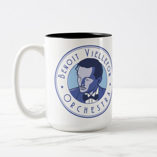 Tasse - Benoit Orchester (blaues Logo) (Links)