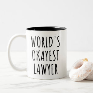 Tasse 'Bester Anwalt der Welt' Lustiges Geschenk f