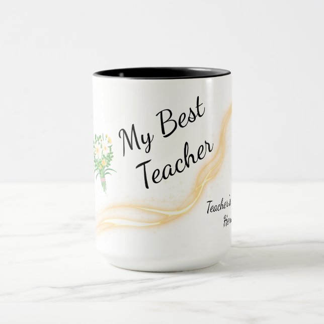 Tasse "Bester Lehrer" (Zentrum)