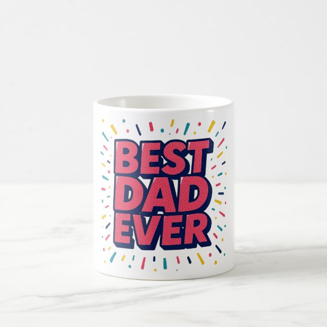 Tasse 'Bester Vater aller Zeiten'. (Mittel)