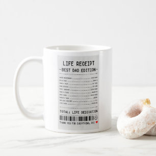 Tasse 'Bester Vater Aller Zeiten-Rechnung', Lustig