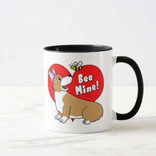 Tasse Bienen-BergwerkCorgivalentines Tages