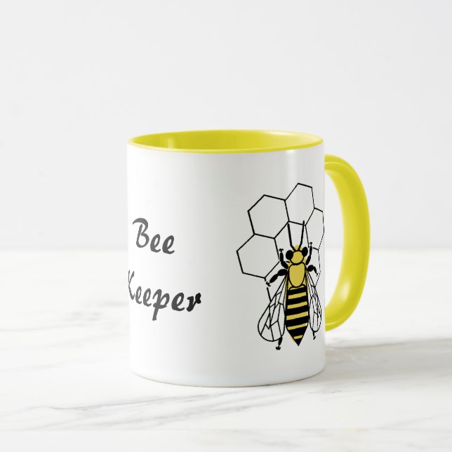 Tasse - Bienenhalter (VorderseiteRechts)