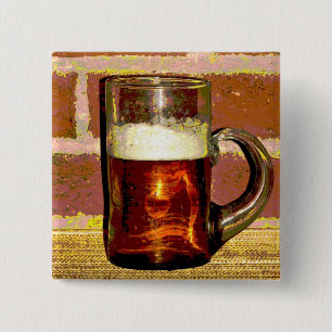 Tasse Bier Button