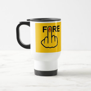 Tasse Bird Drehend Feuer Gedreht