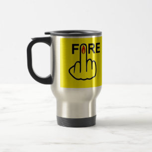 Tasse Bird Drehend Feuer Gedreht