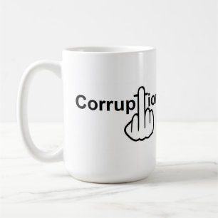 Tasse Bird Drehend Korruption Ist zum Kotzen