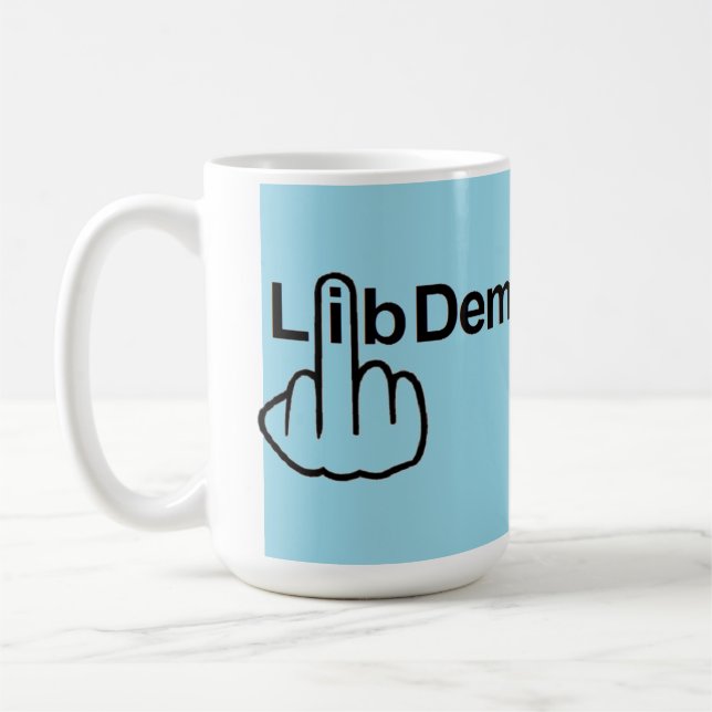 Tasse Bird Drehend Lib Dem Dreh (Links)