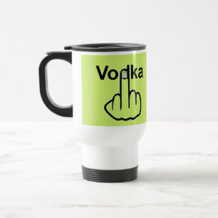 Tasse Bird Drehend Wodka Gedreht