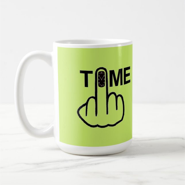 Tasse Bird Drehend Zeit Gedreht (Links)