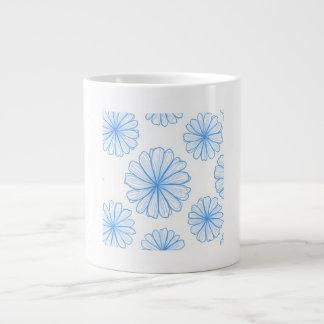 Tasse blaue Blume